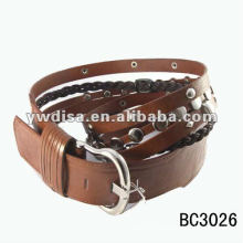 Women's PU Plain Belt